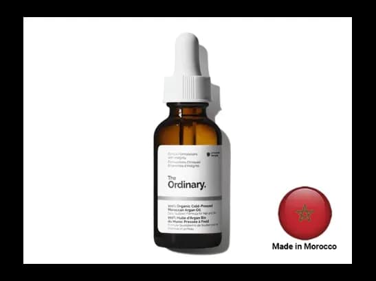 The Ordinary 100% Organic Cold-Pressed Moroccan Argan Oil 30ml - MOROCCO