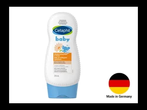 Cetaphil Baby Moisturizing Bath and Wash 230ml - GERMANY