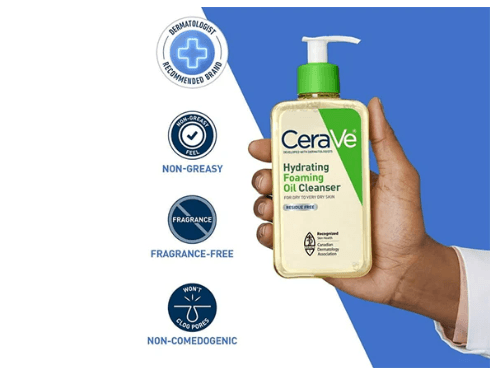 Cerave Hydrating Foaming Oil Cleanser 562ml - USA (2)