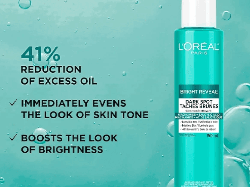 Loreal Bright Reveal Spot Fading Serum In Cleanser 150ml - CANADA (2)