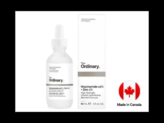 The Ordinary Niacinamide 10% + ZINC 1% 60ml - CANADA