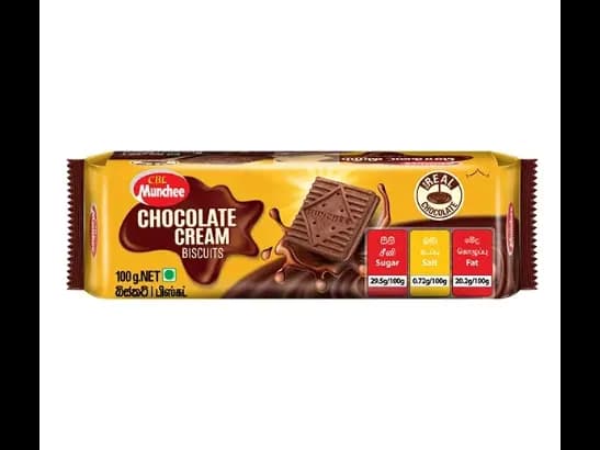 Munchee Biscuit Chocolate Cream 100G