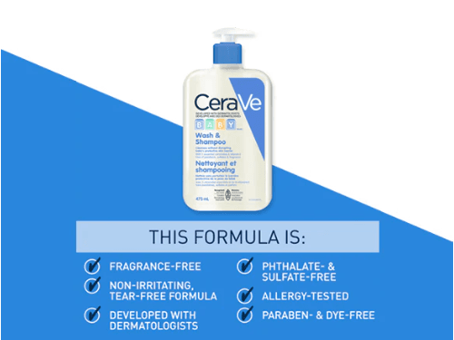 Cerave Baby Wash and Shampoo 473ml - CANADA (4)
