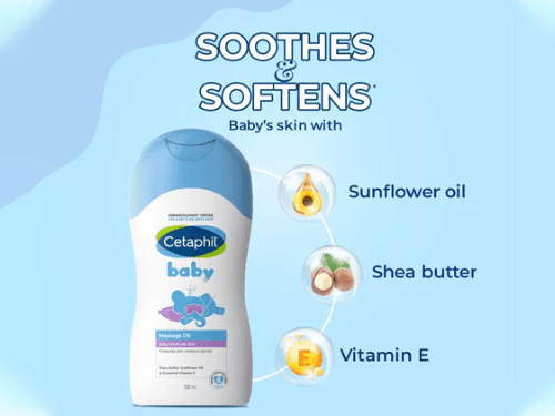 Cetaphil Baby Massage Oil 200ml - GERMANY (3)
