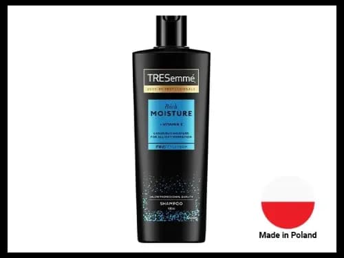 Tresemme Rich Moisture Vitamin E Shampoo 400ml - POLAND