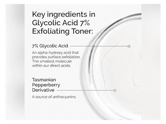 The Ordinary Glycolic Acid 7% Exfoliating Toner Daily AHA Toner to Improve Skin Texture, Tone & Luminosity 240ml (2)