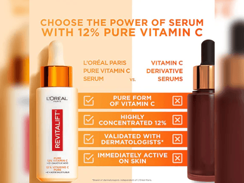 Loreal Revitalift 12% Pure Vitamin C Serum 30ml - CANADA (3)