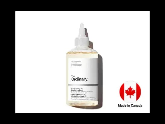 The Ordinary Glycolic Acid 7% Exfoliating Toner Daily AHA Toner to Improve Skin Texture, Tone & Luminosity 240ml