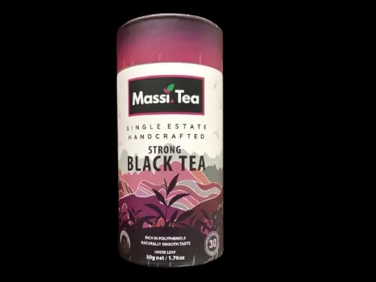 Massi Tea Single Estate Handcrafted Strong Black Tea - 50g