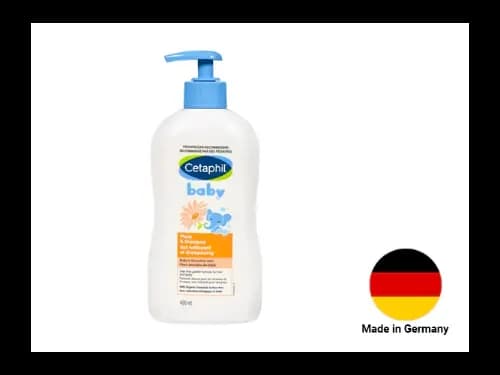 Cetaphil Baby Wash & Shampoo For Sensitive Skin 400ml - GERMANY
