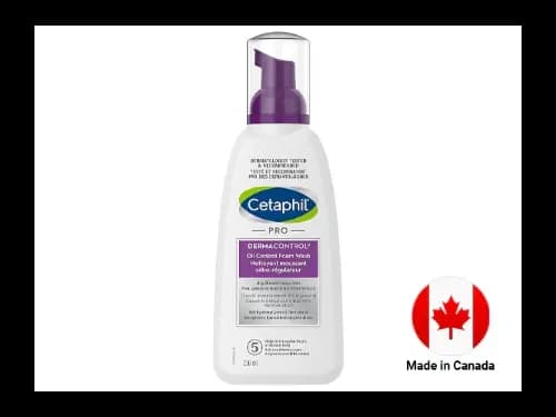 Cetaphil Derma Control Oil Control Foam Wash 236ml - CANADA