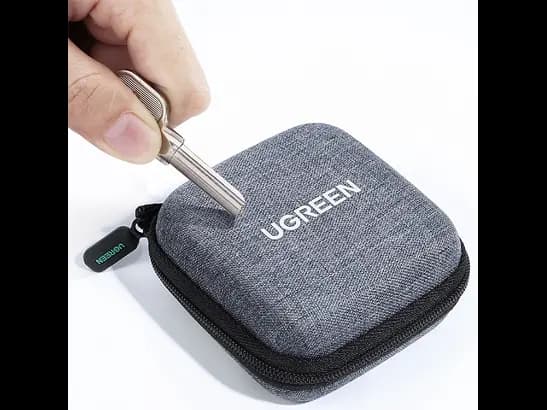 Ugreen Earphone Cable Charger Case Fabric – 70577 (3)