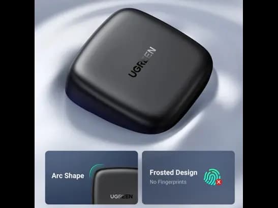 Ugreen 2*USB-C 65W PD GaN Tech PD Fast Charger UK (Black) – 70868 (3)