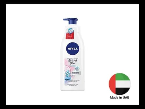 Nivea Natural Glow Body Lotion SPF 15 400ml - UAE