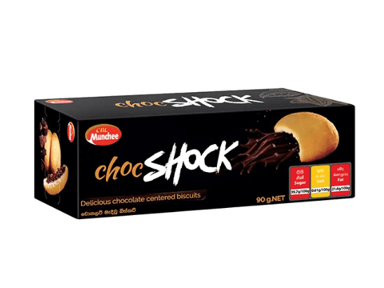 Munchee Biscuit Choc Shock 90G