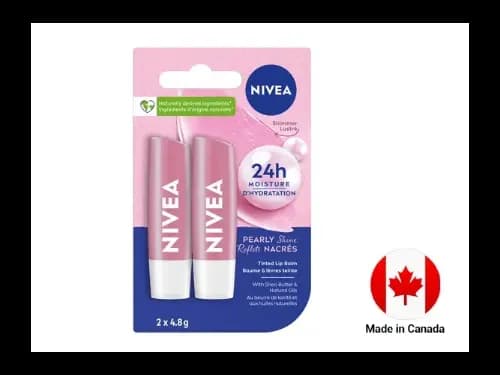 Nivea Pearly Shine Lip Balm Duo Pack