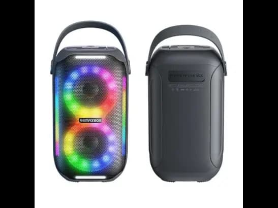 Remax RB-M18 Party Light Portable Wireless Speaker Black - 3 Month Warranty