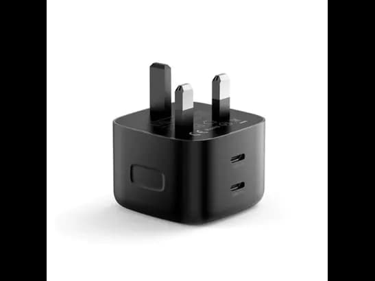 Ugreen 2*USB-C 65W PD GaN Tech PD Fast Charger UK (Black) – 70868