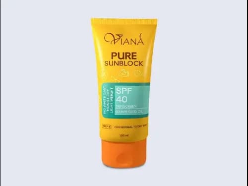 Viana Pure Sunblock – SPF 40 – Normal to Dry Skin - 100ml