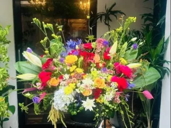 Birthday girl in heart Bouquet