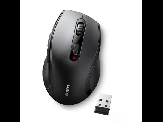 Ugreen Ergonomic Contoured-Shape Design Wireless Mouse – 45012