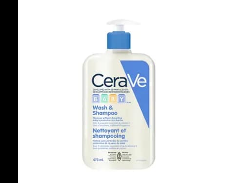 Cerave Baby Wash and Shampoo 473ml - CANADA