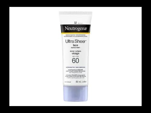 Neutrogena Ultra Sheer Face Sunscreen SPF60 88ml - CANADA