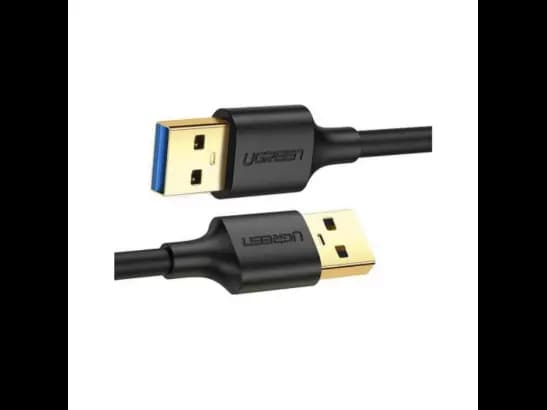 Ugreen USB-A 3.0 Male to Male Cable 2m (Black) – 10371 (2)