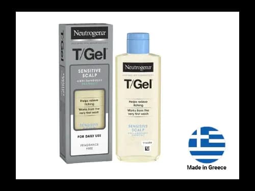 Neutrogena T/Gel Anti-Dandruff Sensitive Scalp Shampoo 150ml - GREECE