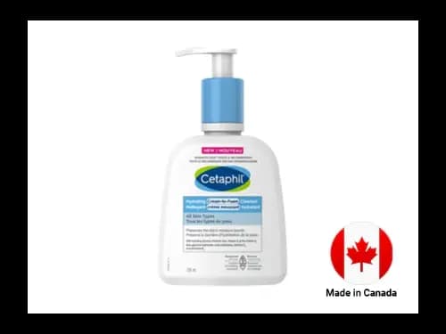 Cetaphil Hydrating Cream-to-Foam Cleanser 236ml - CANADA