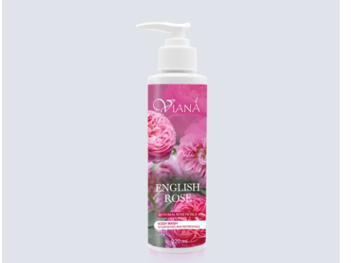 English Rose Body Wash - 220ml
