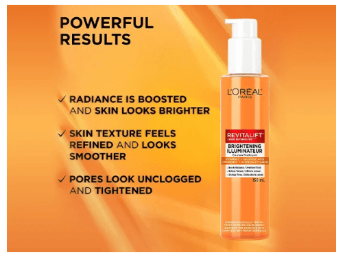 Loreal Revitalift Brightening Illuminateur Cleanser with Vitamin C Salicylic Acid 150ml - CANADA (3)
