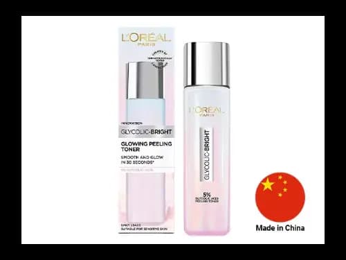 Loreal Glycolic Bright Glowing Peeling Toner 128ml - CHINA