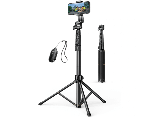 UGREEN 1.7 Meter Floor Tripod And Selfie Stick with Bluetooth Remote – LP680 - 15609 with 1 Year Warranty