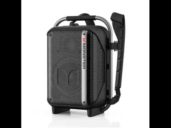 MONSTER TRAVELER SPEAKER WITH DUAL WIRELESS MIC