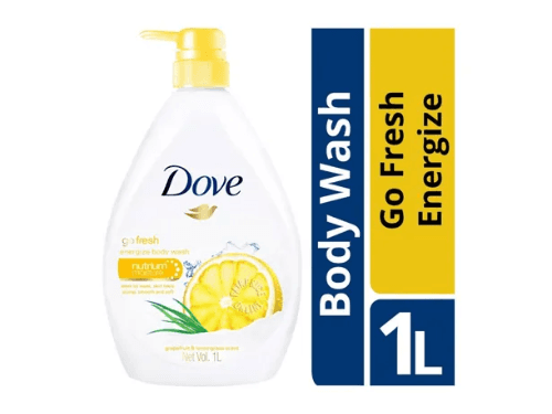Dove Go Fresh Energize Body Wash with Grapefruit & Lemongrass Scent 1L - INDONESIA (2)