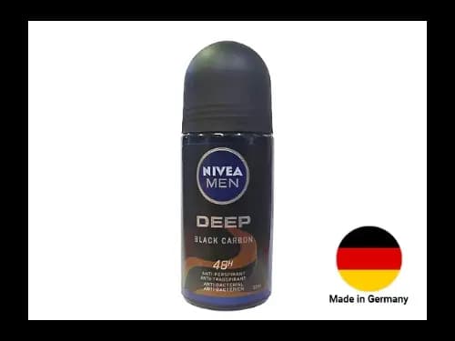 Nivea Men Deep Black Carbon Anti-Perspirant 50ml - GERMANY