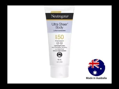 Neutrogena Ultra Sheer Body Lotion Sunscreen SPF 50 85ml - AUSTRALIA