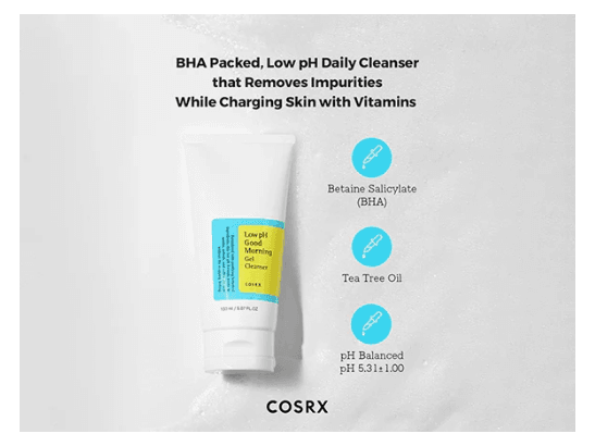 Cosrx Low PH Good Morning Gel Cleanser 150ml - KOREA (2)