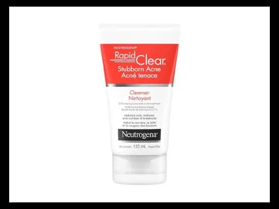 Neutrogena Rapid Clear Stubborn Acne Cleanser 125ml - CANADA