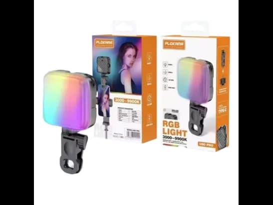 Plokama U80 Pro Portable RGB LED Light – Mini Photography Lamp Video Light for Mobile (4)