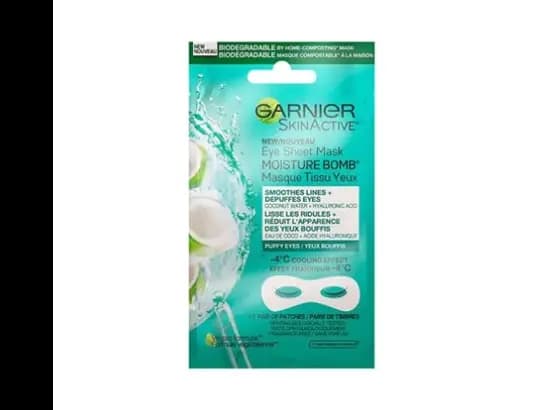 Garnier Moisture Bomb Eye Sheet Mask for Puffy Eyes 6g - CANADA