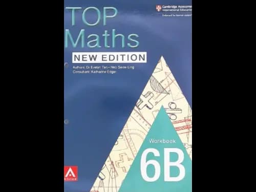 TOP MATHS WORKBOOK 6B - NEW EDITION