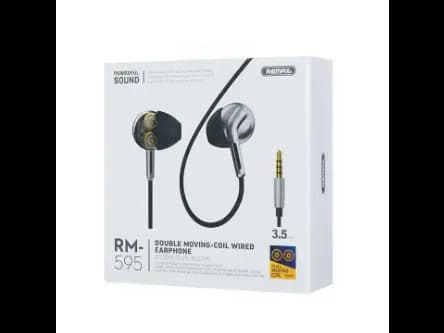 Remax RM-595 Coil Wired Earphone (4)