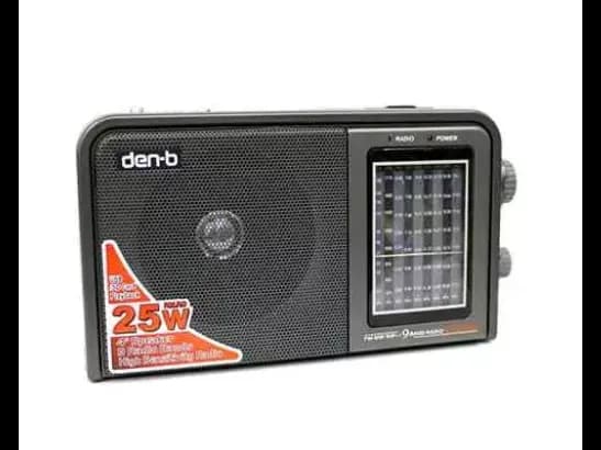 Rechargeable FM Radio Den-b KS-828U