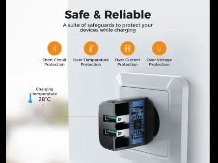 JoyRomm L-2A123 2.4A Dual ports mini fast charger EU with cable (3)