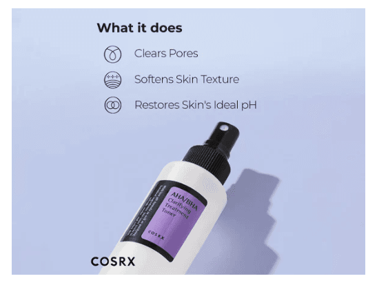Cosrx AHA/BHA Clarifying Treatment Toner 150ml - KOREA (2)