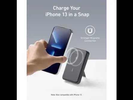 Anker Magnetic Battery, 10,000mAh Foldable Wireless Portable Charger (2)