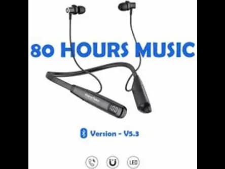 HAINOTEKO HN80 BLUETOOTH NECK BAND EARPHONE (DB) 150G (2)