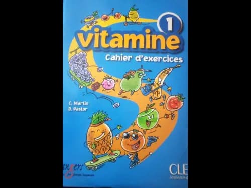 VITAMINE 1 - CAHIER DEXERCICES